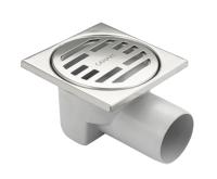 Трап пласт.100*100 крышка нерж, гор. 00013 САНАКС